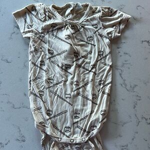 Kate Quinn Baseball Onesie